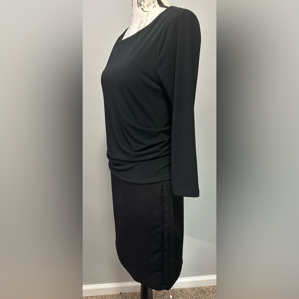 Ann Taylor Black Dress - Size 0 (NWT) - Picture 6 of 16